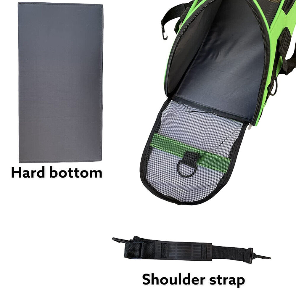 Pet Dog Cat Carrier Travel Tote Bag Comfort Case Soft Sided Airline Approved M L 24Hr Smart